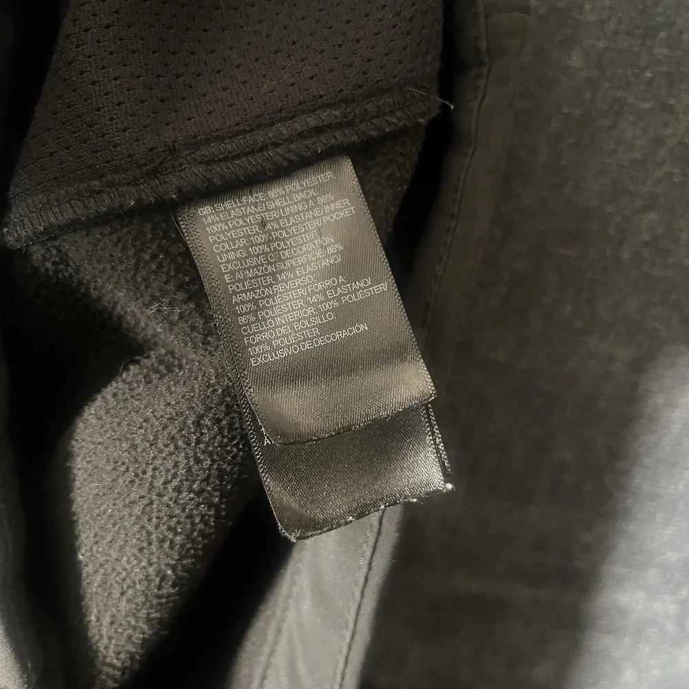 The North Face Apex Bionic Mens Jacket Large L Gray WindWall Softshell Coat